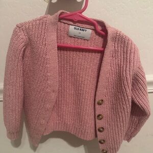 Old Navy Blush Button-Up Cardigan
